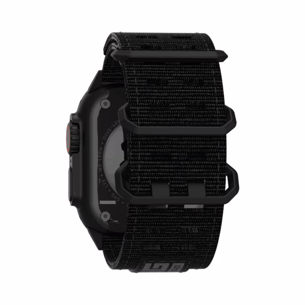 UAG รุ่น Nato Eco v2 - สายนาฬิกา Apple Watch 44/45/46/49mm - สี Black/Black Titanium