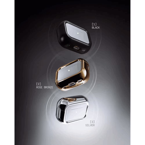Arc รุ่น Pulse Aluminum - เคส AirPods Pro 2/1 - สี Silver