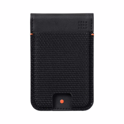 UAG รุ่น Metropolis Wallet - ที่เก็บบัตรติดหลังมือถือ - สี Kevlar Black