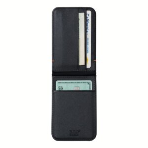 UAG รุ่น Metropolis Wallet - ที่เก็บบัตรติดหลังมือถือ - สี Kevlar Black