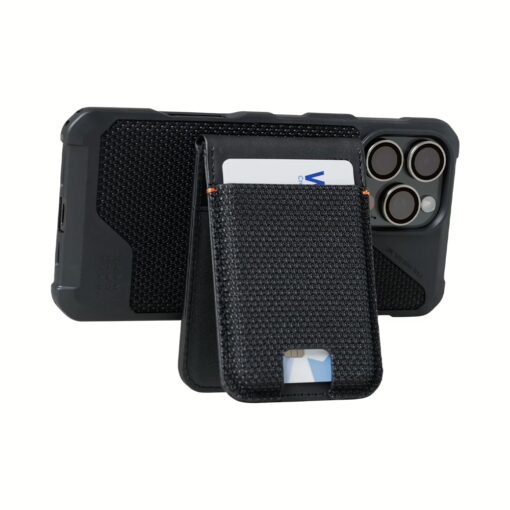 UAG รุ่น Metropolis Wallet - ที่เก็บบัตรติดหลังมือถือ - สี Kevlar Black - Image 7