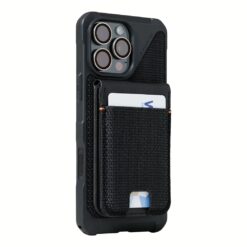 UAG รุ่น Metropolis Wallet - ที่เก็บบัตรติดหลังมือถือ - สี Kevlar Black