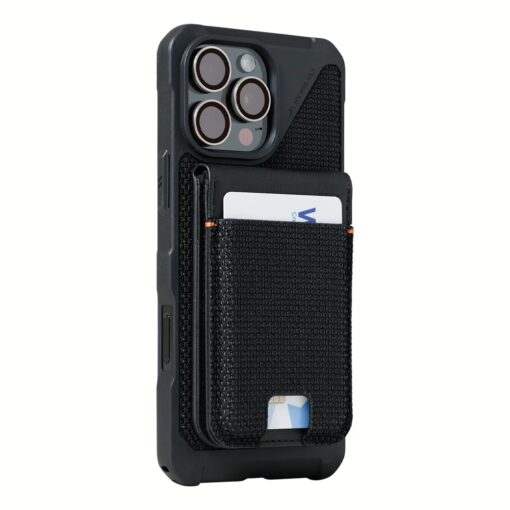 UAG รุ่น Metropolis Wallet - ที่เก็บบัตรติดหลังมือถือ - สี Kevlar Black - Image 5