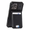 UAG รุ่น Metropolis Wallet - ที่เก็บบัตรติดหลังมือถือ - สี Black