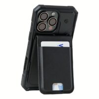 UAG รุ่น Metropolis Wallet - ที่เก็บบัตรติดหลังมือถือ - สี Black