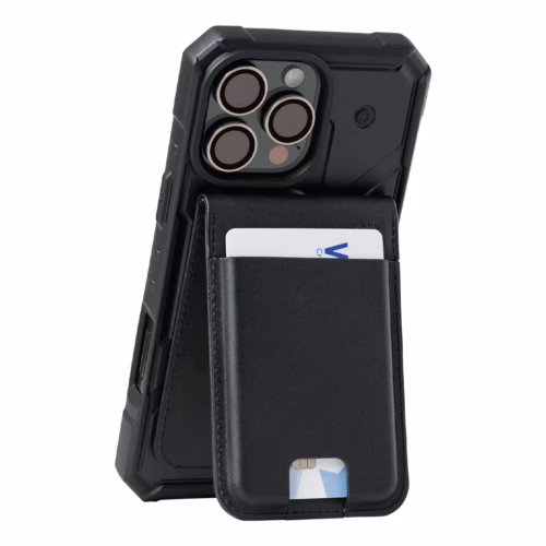 UAG รุ่น Metropolis Wallet - ที่เก็บบัตรติดหลังมือถือ - สี Black