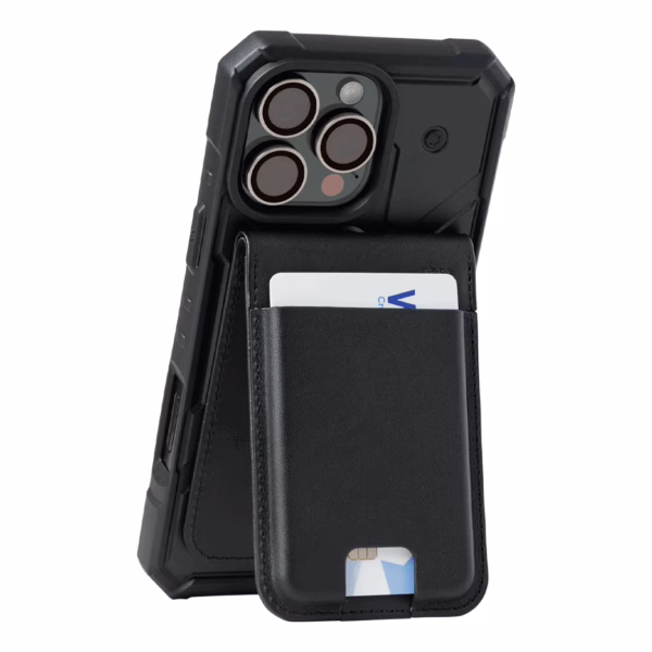 UAG รุ่น Metropolis Wallet - ที่เก็บบัตรติดหลังมือถือ - สี Black