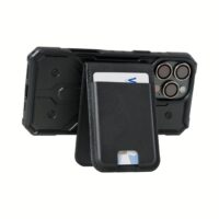 UAG รุ่น Metropolis Wallet - ที่เก็บบัตรติดหลังมือถือ - สี Black