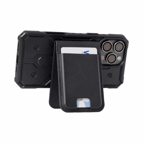 UAG รุ่น Metropolis Wallet - ที่เก็บบัตรติดหลังมือถือ - สี Black