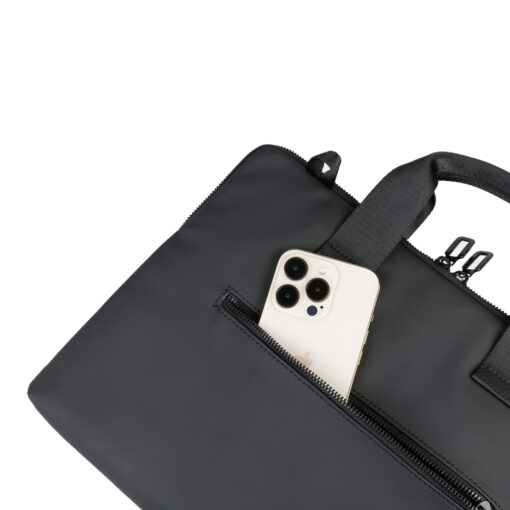 Tucano รุ่น Gommo Brief - กระเป๋าโน๊ตบุ๊ค Laptops 15.6" / Macbook Pro 16" - สี Black - Image 5