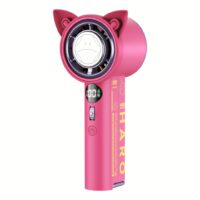 Momax รุ่น 1°Go Portable Handheld High Speed Fan - พัดลมมือถือ - สี Gundam-Pink (Limited Edition)