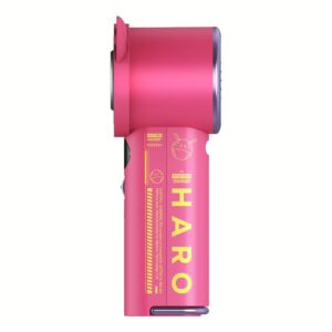 Momax รุ่น 1°Go Portable Handheld High Speed Fan - พัดลมมือถือ - สี Gundam-Pink (Limited Edition)