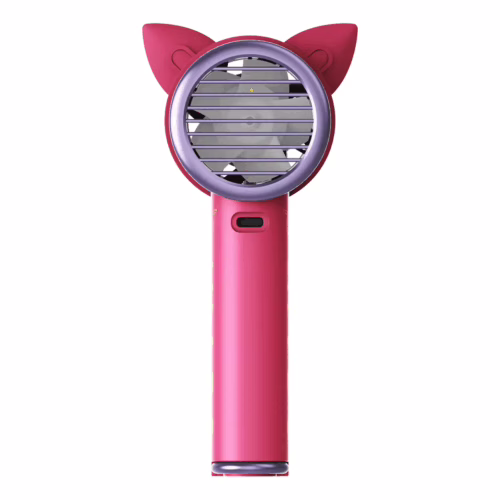 Momax รุ่น 1°Go Portable Handheld High Speed Fan - พัดลมมือถือ - สี Gundam-Pink (Limited Edition)