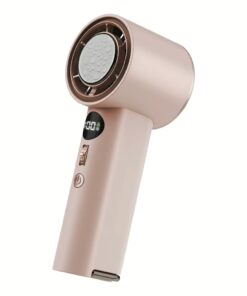 Momax รุ่น 1°Go Portable Handheld High Speed Fan - พัดลมมือถือ - สี Sandstone