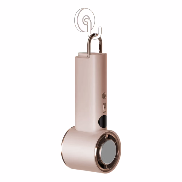 Momax รุ่น 1°Go Portable Handheld High Speed Fan - พัดลมมือถือ - สี Sandstone