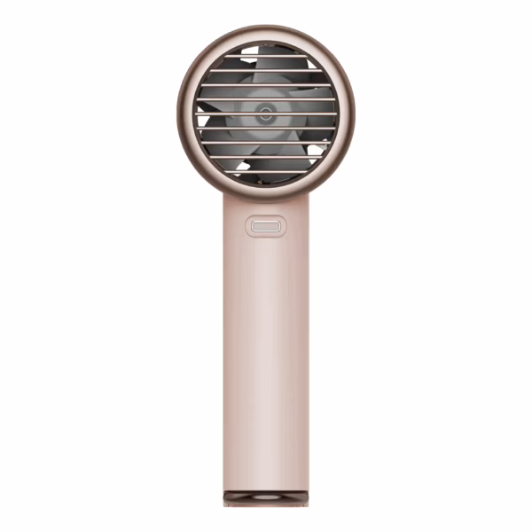 Momax รุ่น 1°Go Portable Handheld High Speed Fan - พัดลมมือถือ - สี Sandstone