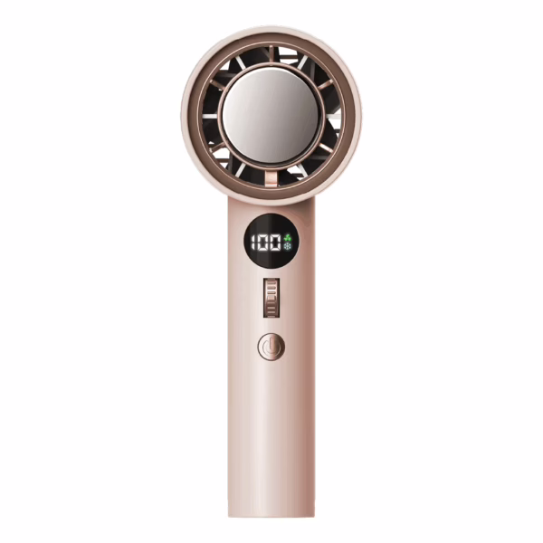 Momax รุ่น 1°Go Portable Handheld High Speed Fan - พัดลมมือถือ - สี Sandstone