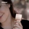 Momax รุ่น 1°Go Portable Handheld High Speed Fan - พัดลมมือถือ - สี Sandstone