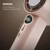 Momax รุ่น 1°Go Portable Handheld High Speed Fan - พัดลมมือถือ - สี Sandstone