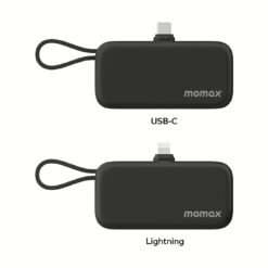 Momax รุ่น 1-Power Mini หัวชาร์จ USB-C - พาวเวอร์แบงค์ความจุ 5000 mAh - สี White