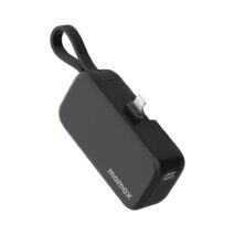 Momax รุ่น 1-Power Mini หัวชาร์จ Lightning - พาวเวอร์แบงค์ความจุ 5000 mAh - สี Black