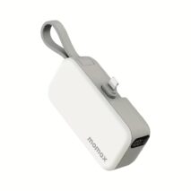 Momax รุ่น 1-Power Mini หัวชาร์จ Lightning - พาวเวอร์แบงค์ความจุ 5000 mAh - สี White