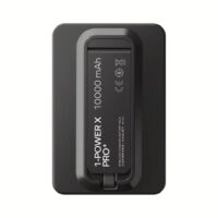 Momax รุ่น 1-Power X Pro+ with Stand (10000mAh) - พาวเวอร์แบงค์ไร้สาย+Built-in USB-C - สี Black
