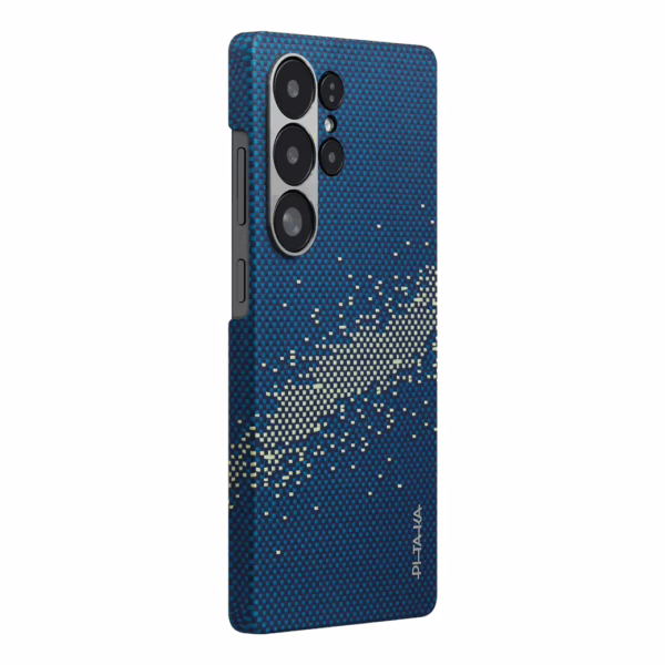 Pitaka รุ่น StarPeak (Tactile Woven) - เคส Galaxy S25 Ultra - สี Milky Way Galaxy