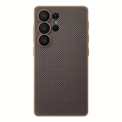Pitaka รุ่น PIN Button - เคส Galaxy S25 Ultra - สี Black/Gold