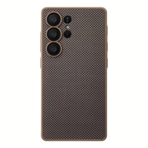 Pitaka รุ่น PIN Button - เคส Galaxy S25 Ultra - สี Black/Gold