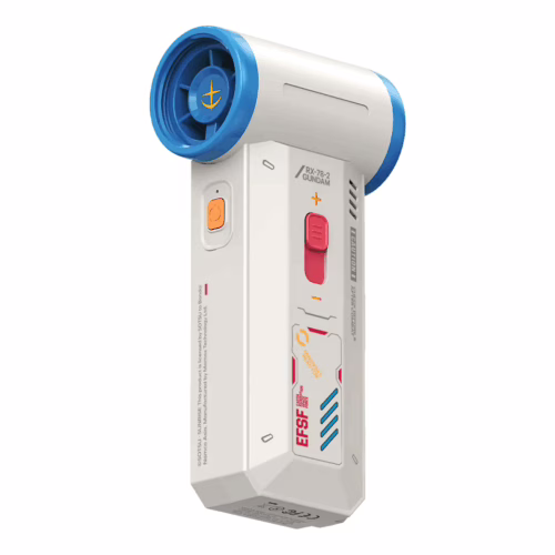 Momax รุ่น 1° Airo - พัดลม+ดูดฝุ่น แบบพกพา 2-in-1 - สี RX-78-2-White (Limited Edition)