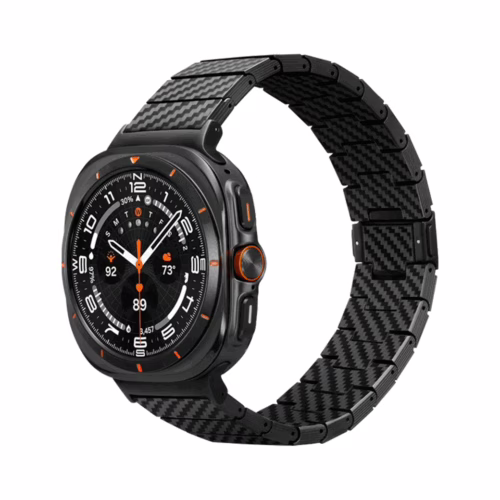 Pitaka รุ่น Carbon Fiber Watch Band - สายนาฬิกา Galaxy Watch Ultra (47mm) - สี Carbon Fiber
