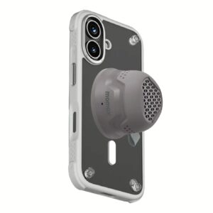 [Set] ลำโพง 1-VibeGo+เคส Momax รุ่น CaseFORM Air (Magnetic) - iPhone 16 Plus - สี Gray