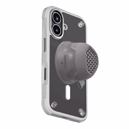 [Set] ลำโพง 1-VibeGo+เคส Momax รุ่น CaseFORM Air (Magnetic) - iPhone 16 - สี Gray