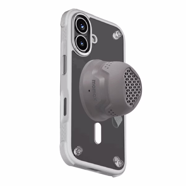 [Set] ลำโพง 1-VibeGo+เคส Momax รุ่น CaseFORM Air (Magnetic) - iPhone 16 Plus - สี Gray