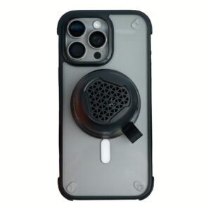 [Set] ลำโพง 1-VibeGo+เคส Momax รุ่น CaseFORM Air (Magnetic) - iPhone 16 Pro Max - สี Black