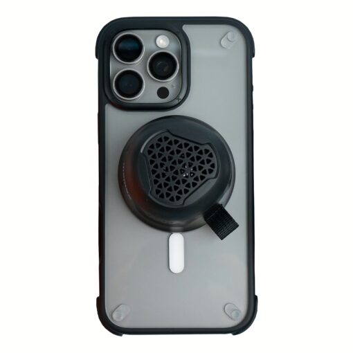 [Set] ลำโพง 1-VibeGo+เคส Momax รุ่น CaseFORM Air (Magnetic) - iPhone 16 Pro Max - สี Black - Image 10