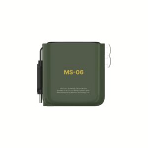 Momax หัวชาร์จ+หัวแปลงปลั๊กไฟ รุ่น 1-World+ Flow 4-Port 35W พร้อมสาย USB-C ในตัว - ลาย MS-06F-Green