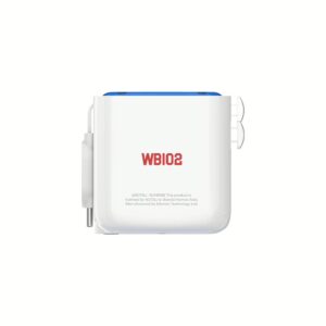 Momax หัวชาร์จ+หัวแปลงปลั๊กไฟ รุ่น 1-World+ Flow 4-Port 35W พร้อมสาย USB-C ในตัว - ลาย RX-78-2-White