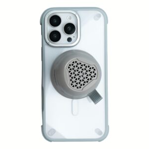 [Set] ลำโพง 1-VibeGo+เคส Momax รุ่น CaseFORM Air (Magnetic) - iPhone 16 Pro - สี Gray