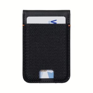 UAG รุ่น Metropolis Wallet - ที่เก็บบัตรติดหลังมือถือ - สี Kevlar Black