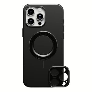 ohsnap! รุ่น Snap Case - Bundle set - เซ็ตเคส iPhone 16 Pro Max - สี Obsidian Black