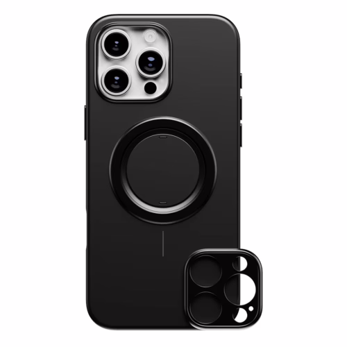 ohsnap! รุ่น Snap Case - Bundle set - เซ็ตเคส iPhone 16 Pro Max - สี Obsidian Black