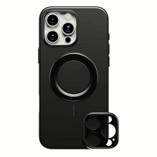 ohsnap! รุ่น Snap Case - Bundle set - เซ็ตเคส iPhone 16 Pro Max - สี Obsidian Black