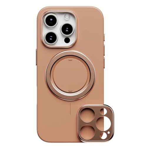ohsnap! รุ่น Snap Case - Bundle set - เซ็ตเคส iPhone 16 Pro - สี Cognac Brown