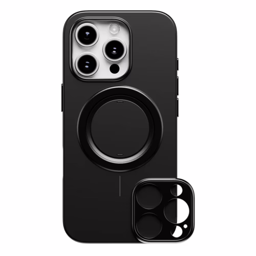 ohsnap! รุ่น Snap Case - Bundle set - เซ็ตเคส iPhone 16 Pro - สี Obsidian Black