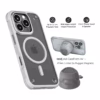 [Set] ลำโพง 1-VibeGo+เคส Momax รุ่น CaseFORM Air (Magnetic) - iPhone 16 Pro Max - สี Gray