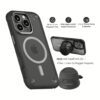 [Set] ลำโพง 1-VibeGo+เคส Momax รุ่น CaseFORM Air (Magnetic) - iPhone 16 Pro - สี Black