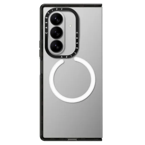 Casetify รุ่น Impact Case with Magnetic - เคส Galaxy Z Fold 7 - สี Clear/Black