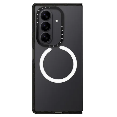 Casetify รุ่น Impact Case with Magnetic - เคส Galaxy Z Fold 7 - สี Clear/Black
